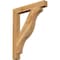 Ekena Millwork Funston Block Rough Sawn Bracket, Western Red Cedar, 4"W x 30"D x 38"H BKT04X30X38FST05RWR - alternate 1
